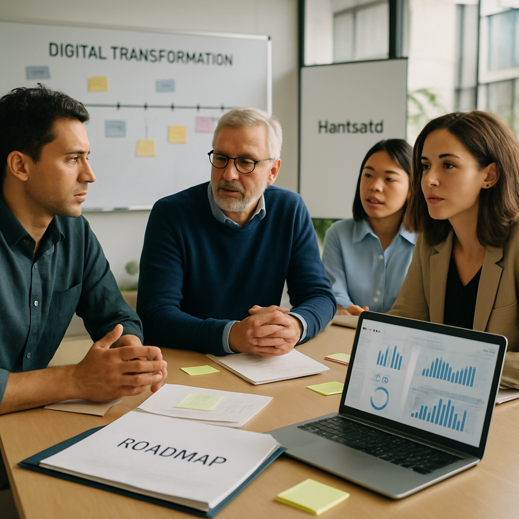 Digitale Transformation erfolgreich planen und umsetzen mit Hantsatc